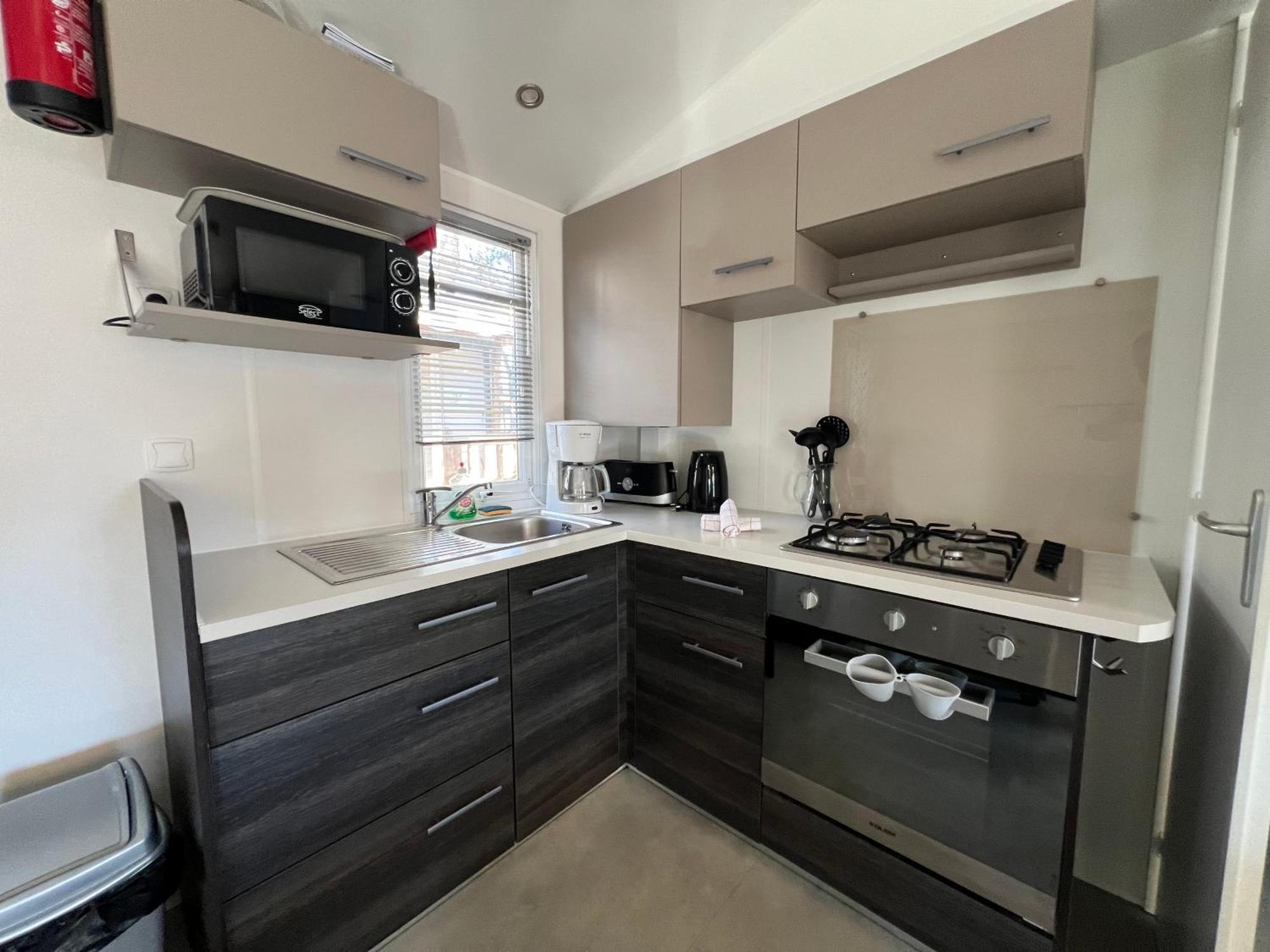 Mobilhome Grand Confort 6 Couchages Cap Ferret Леж-Кап-Ферре Екстер'єр фото